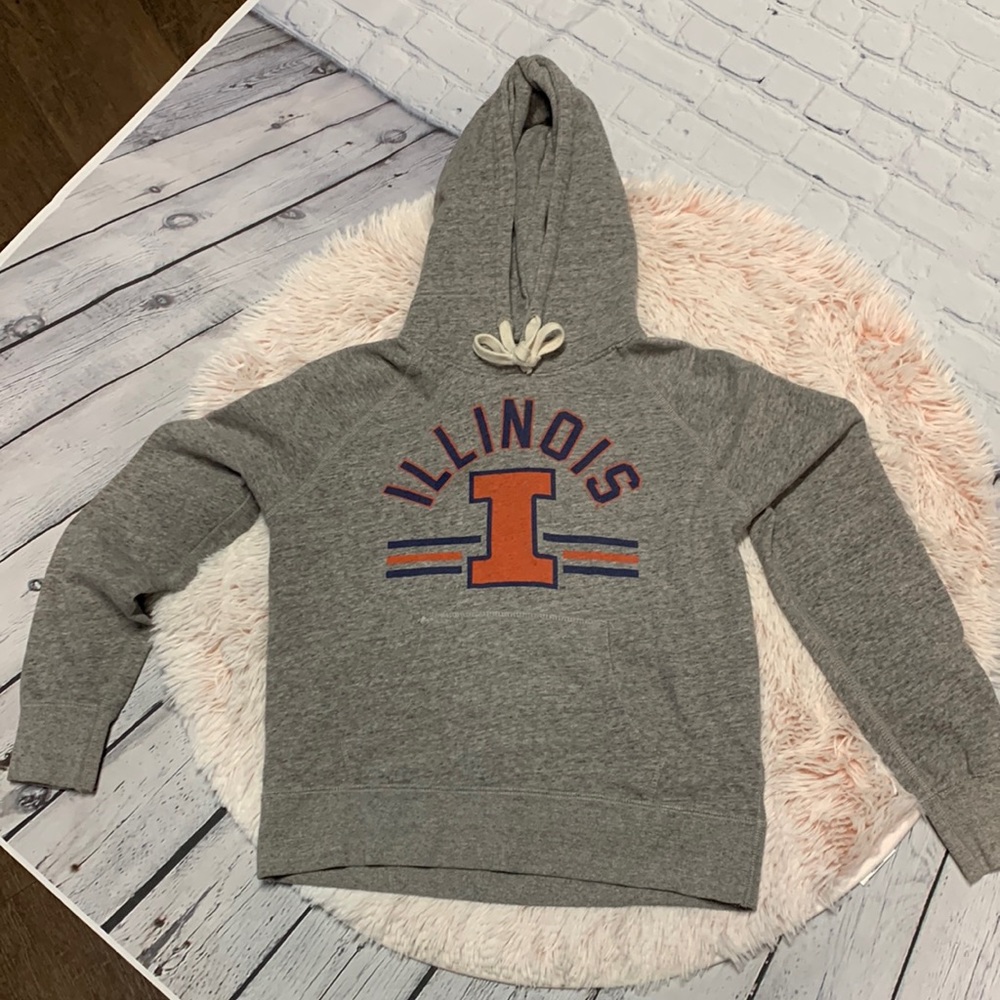 •XS fighting Illini hoodie
